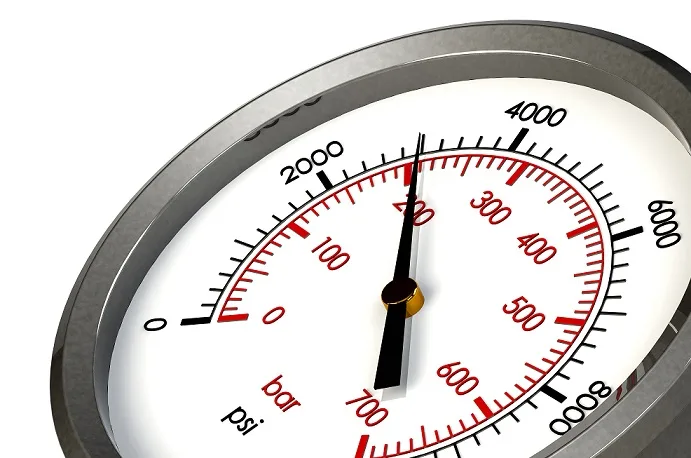 pressure gauge for well testing