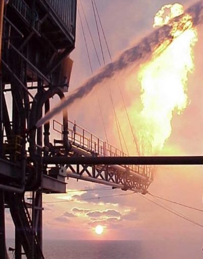 flare during appraisal well testing