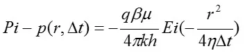 solution of the diffusivity equation
