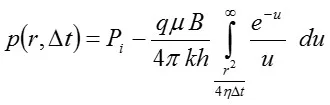 solution of the flowing equation - oil and gas
